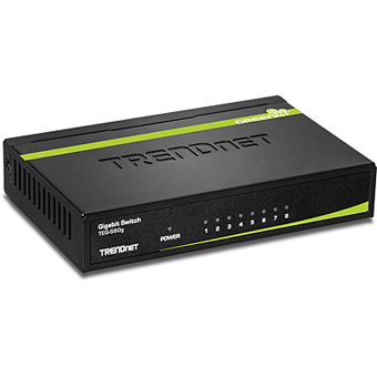 8-port Gigabit GREENnet Switch (Metal)